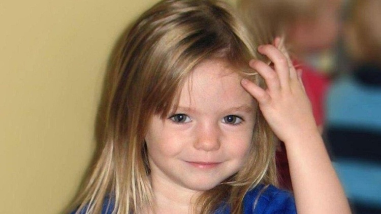 Girl Madeleine McCann, desapareceu em 2007, aos 3 anos de idade - PA MEDIA