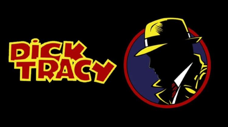 Logotipo estilizado de 'Dick Tracy' tentou criar tanto barulho quanto 'Batman' - Disney